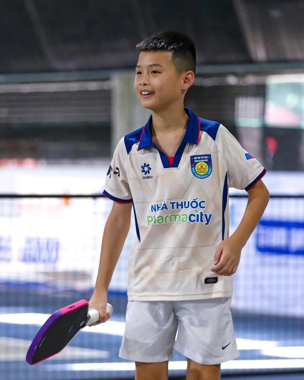  Tài năng trẻ này cũng đã gây ấn tượng mạnh với bộ sưu tập 3 Huy chương Vàng tại giải HCMC D-Joy Junior Pickleball Tour 2025. 