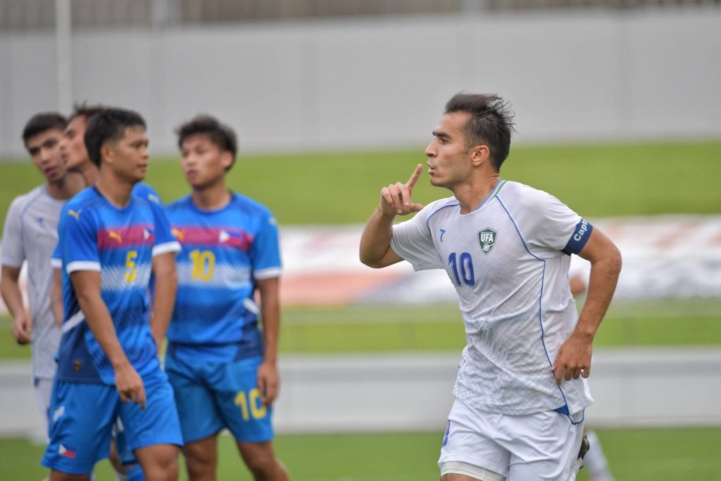 U23 Uzbekistan dễ dàng đè bẹp U23 Philippines 